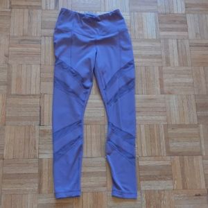 Yogalicious leggings with mesh cutouts